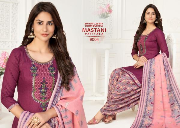 Mastani Patiyala 9 Cotton Dress Material Collection